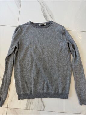 Christina Rhode gray sparkle sweater